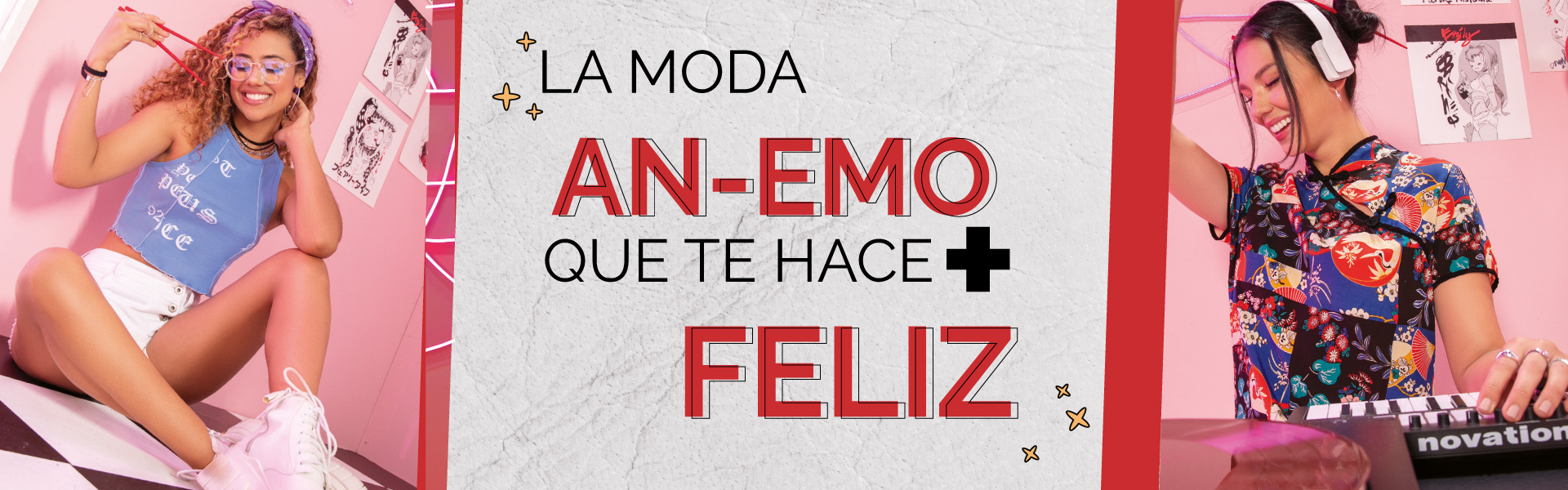 ¡LA MODA AN-EMO QUE TE HACE MÁS FELIZ!