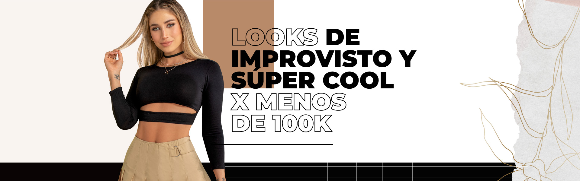 ¡LOOKS SÚPER COOL PARA SALVARTE X MENOS DE 100K!